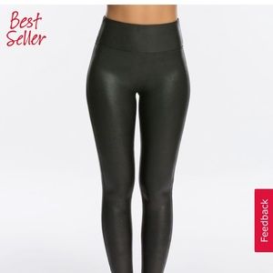 Spanx faux leather leggings